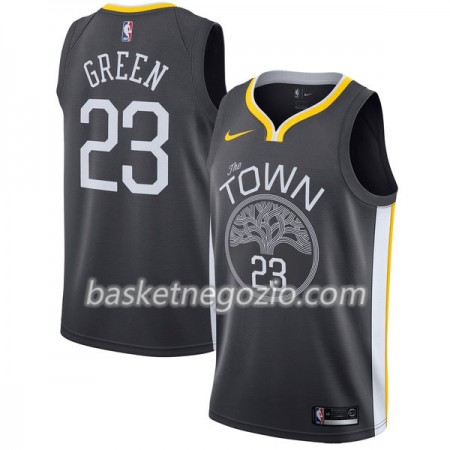Canotte Uomo Golden State Warriors Draymond Green 23 Nike 2017-18 Nero Swingman